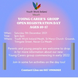 Young Carer's Open Registration Day
