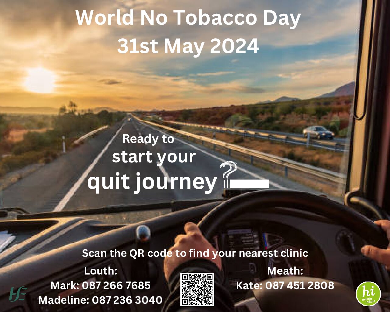 World No Tobacco Day takes place on 31st May