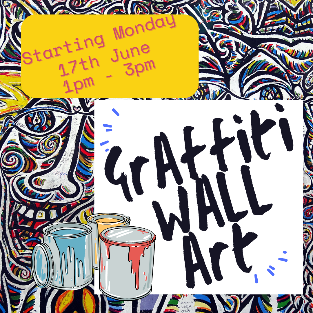 Youth Work Ireland Meath Graffiti Wall Art Project starting on Monday 17th June in Navan