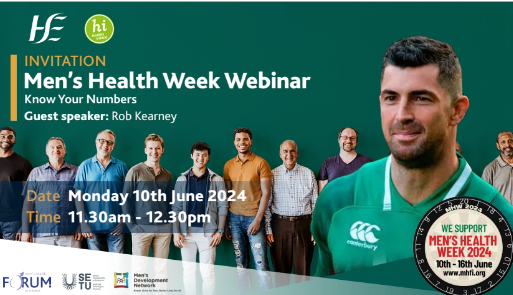 Men’s Health Week Webinar and calendar of Mental Health Events in June
