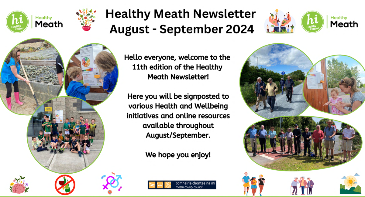 Healthy Meath Newsletter August – September 2024