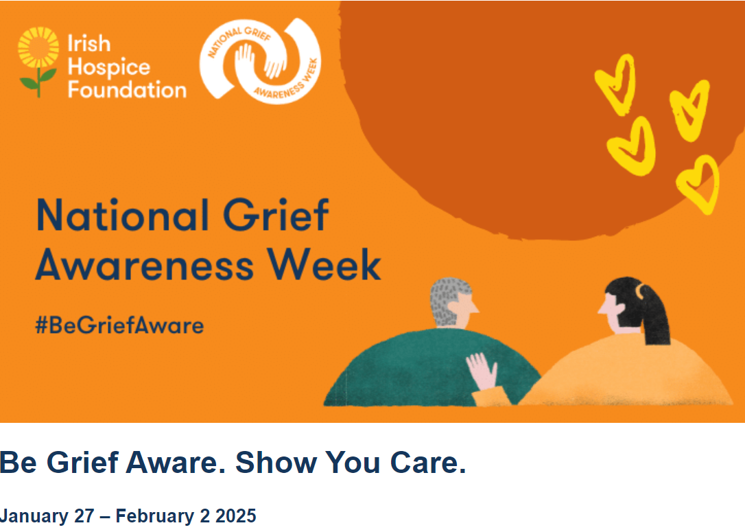 National Grief Awareness Week Free Online Events (27th January – 2nd February)